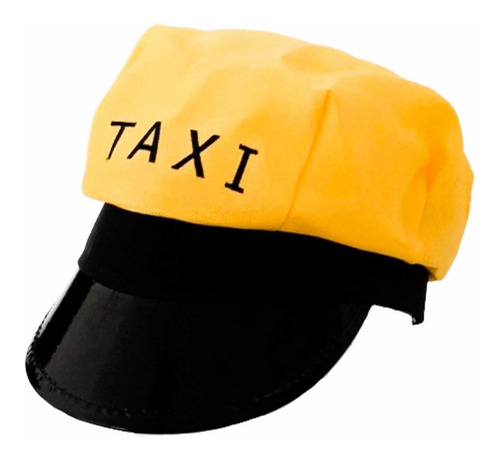 Gorro Sombrero De Taxi Taxista Con Visera Cotillón