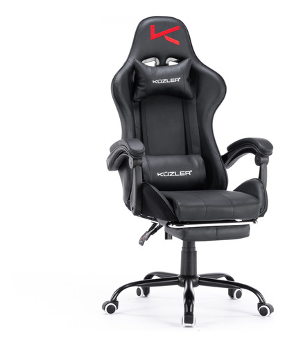 Silla Gamer Kuzler  - Con Masajeador Lumbar Color Negro