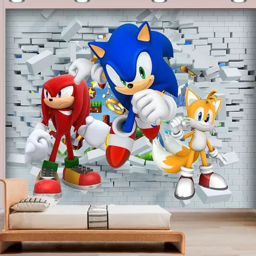 Adesivo Decorativo em relevo fácil aplicação SONIC