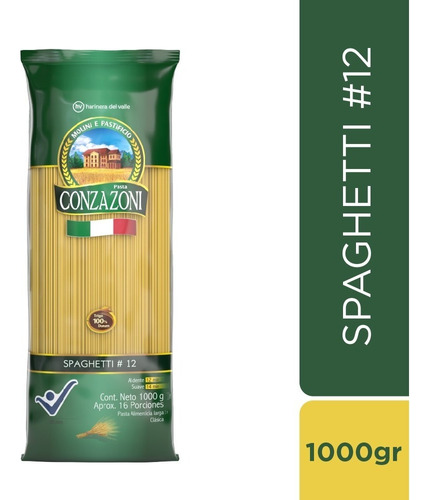 Pasta Conzazoni Spaghetti 1000g - g