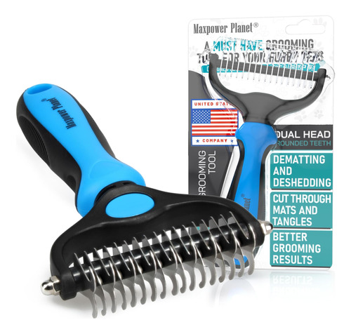 Maxpower Planet Pet Grooming Brush - Peine De Rastrillo Para