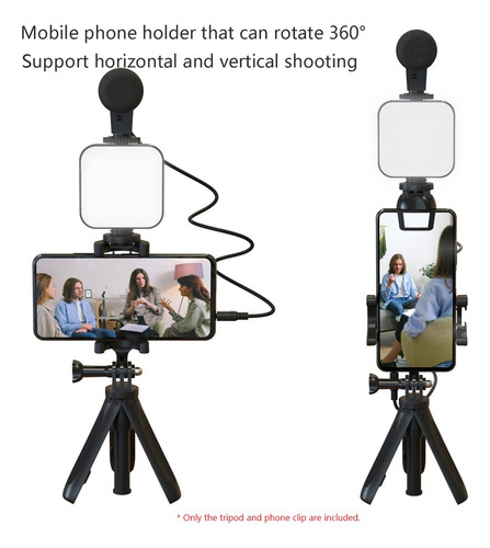 Soporte Para Smartphone Con Secciones Largas Para Trípode Y