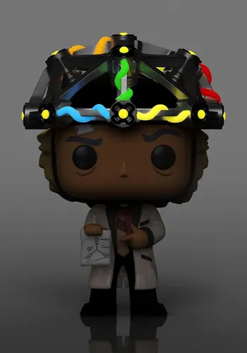 Set Pop Funko Back To The Future Doc Con Casco Y Camiseta