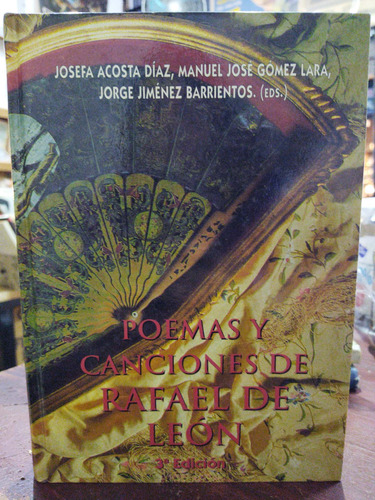 Poemas Y Canciones De Rafael De León (Usado)