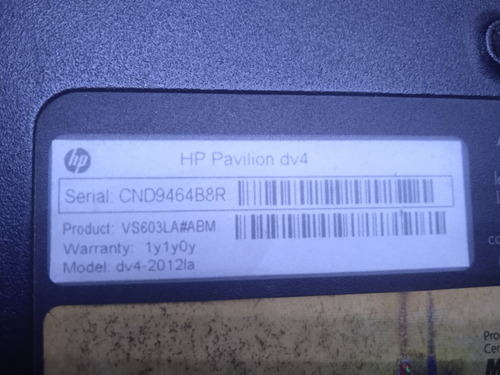Bocinas Para Laptop Hp Pavilion Dv4-2012la Pk230008h00 (Usado)