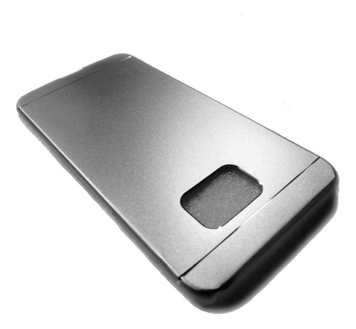 Funda Tpu Case Para Celular Samsung Galaxy S6 Edge Plus Plateado Geométrico