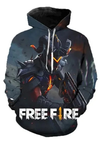 Sudaderas Con Capucha 3d Free Fire Para Hombre Y Mujer