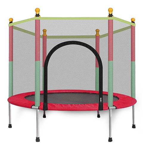 Trampolín Cama Elástica Infantil 140 Cm Niño Niña Juego Otec