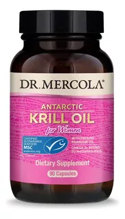 Aceite De Krill Para Mujeres 90 Capsulas Dr Mercola