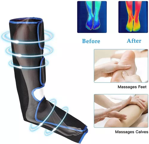 Nuaer-masajeador de piernas con presión de aire para pies