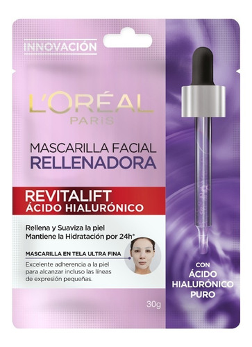 Mascarilla Facial Hidratante Loreal Paris Revitalift 