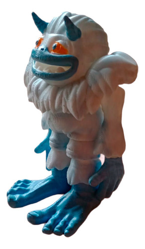 Yeti Hombre De Las Nieves Articulado Juguete Impresion 3d