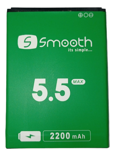 Batería Pila Smooth 5.5 Max 3.7v 2200mah 