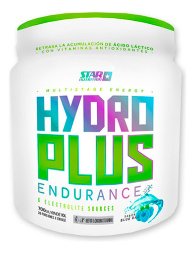 Hydroplus Endurance Star Nutrition 700gr Bebida Isotónica