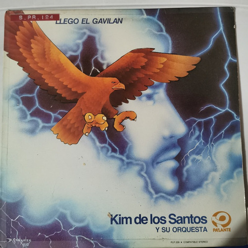 Disco Lp: Kim De Los Santos- Llego El Gavilan