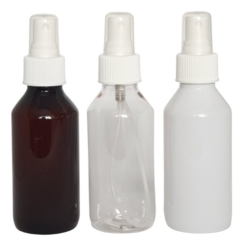 50 Botellas Pet Con Atomizador Spray (120ml)