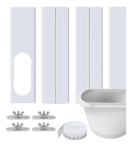 Kit De Ventana De Aire Adaptador De Ventana De 150 Mm