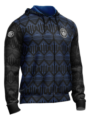 Campera Canguro Kapho Futbol Manchester City Bl Adultos