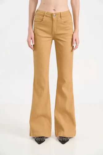 Calça Em Sarja Bia Flare Colcci
