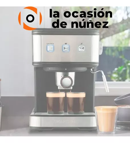 Cafetera Expreso 2 en 1 SmartLife - 3 o 6 Cuotas Sin Interés