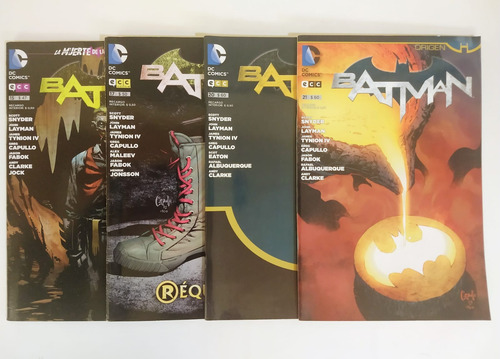 Comics Batman Dc Ecc Snyder Capullo Joker Búhos