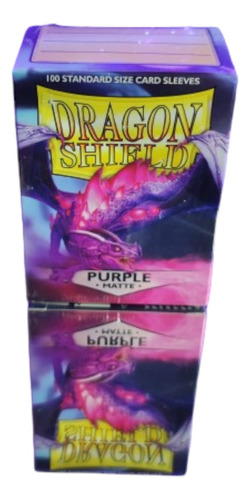 Dragon Shield Standard Sleeve -matte Purple-