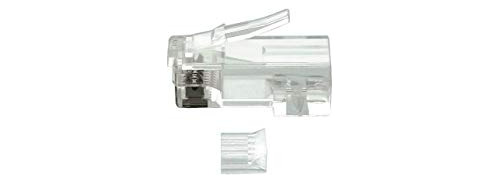 Conector Modular Networx Cat6 Rj45 Con Barras De Carga Paque