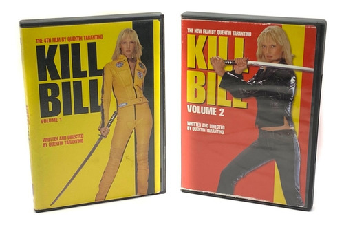 Colección 2 Dvd Kill Bill Vol. 1 Y 2 - Películas 2003 Y 2004