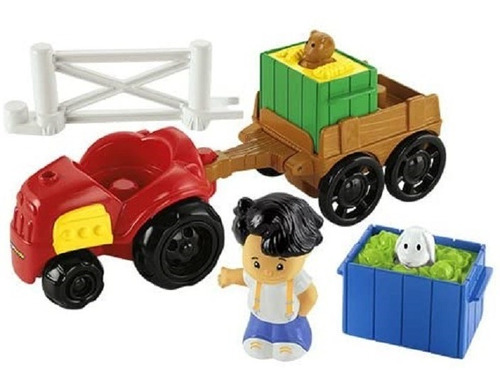  Set Little People Granjero Fisher Price 1 1/2- 5 Años