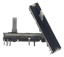 Comprar Potenciometro  Fader Deslizable A10k 30mm Carrera 45mm Total