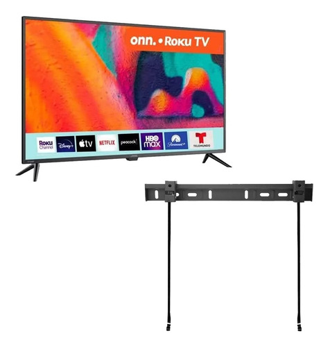 Smart Tv Onn 43'' 1080p Fhd + Soporte De Pared 100069992 - Excelente (Reacondicionado)