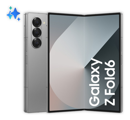 Celular Samsung Galaxy Z Fold 6 Silver Shadow 12gb Ram 512gb, Ai, Nacional Con Garantía Silver Shadow