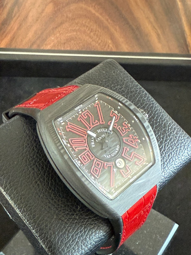 Franck Muller Vanguard Carbono Suizo Rojo