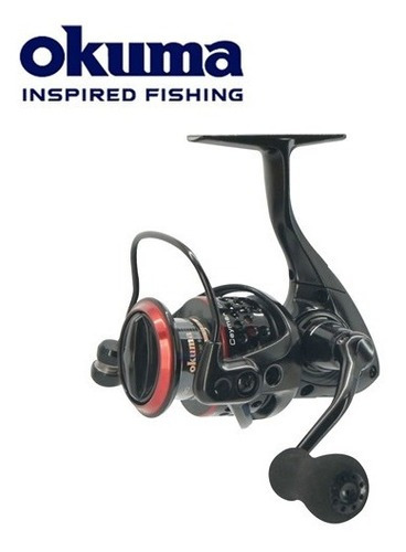 Reel Frontal Okuma Ceymar Cxt-10 7rul 3kg 5.0 Spinning Light Color Negro Lado de la manija Derecho/Izquierdo