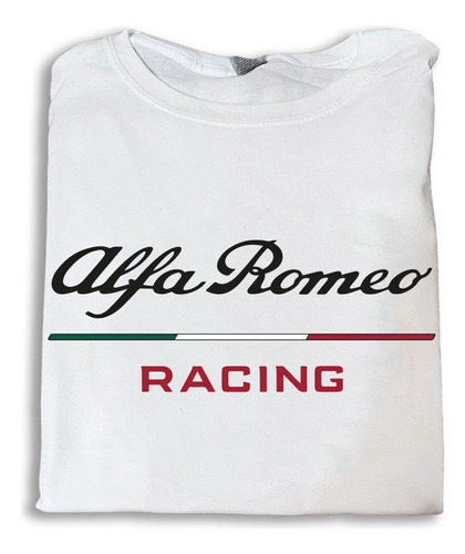 Camiseta Estampada F1 Alfaromeo (formula Uno)