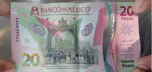 Billetes De 100,50 Y 20 Pesos Con Doble Aa