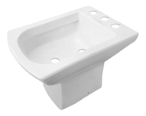 Bidet 3 Agujeros Prunus Eume Porcelana Sanitaria Blanco