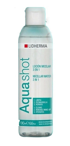 Agua Micelar Aquashot - Lidherma