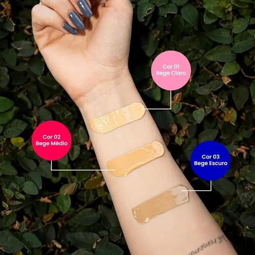Bb Cream Fps 35 Natural Cor 02 Bege Médio 50ml - Nuno Bege Médio