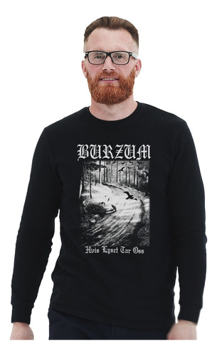 Polera Ml Burzum Hvis Lyset Tar Oss Metal Impresión Directa