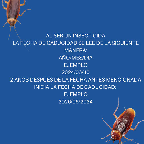 Tenopa 60 Sc 250ml Insectos Rastreros Y Voladores 3 Pzs