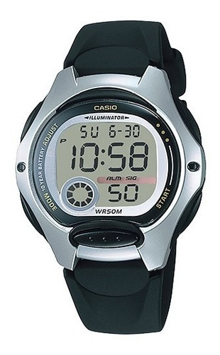 Reloj Casio Digital Lw-200-1a Crono Luz Wr 50m Gtia 2 Años