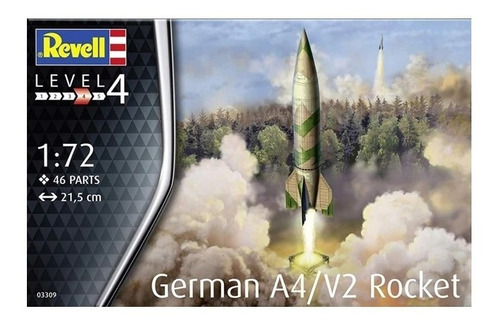 Revell German A4/v2 Rocket 1/72 Supertoys