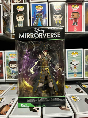 Mcfarlane Disney Mirrorverse Support Jack Sparrow