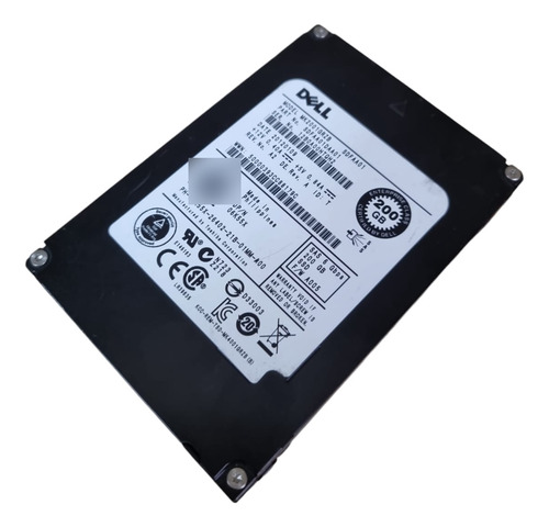 Ssd Dell 200gb Sas 6 Gbps Servidor Mk2001grzb Enterprise 2.5 (Recondicionado)