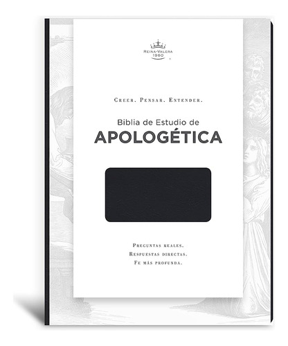 Biblia De Estudio Apologetica, Negro/ip