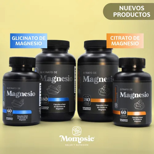 Kit 2 Glicinato De Magnesio 60 Cápsulas Glycinate Magnesium Sin Sabor