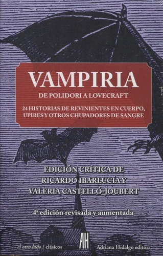 Libro Vampiria - Ibarlucia  Compilador