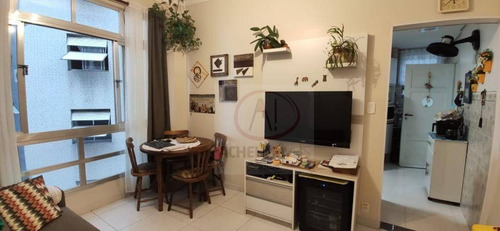 Imagem 2 de 16 de Apartamento Com 1 Dormitório À Venda, 46 M² Por R$ 250.000,00 - Itararé - São Vicente/sp - Ap10631
