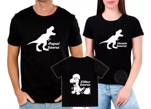 Camiseta Camisa Família Dinossauro Série Seriado Antigo 03 em